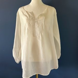 Express Tunic Cottn/Silk Blend